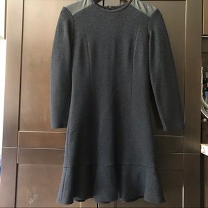 Make me an offer! SANDRO black/blue dress 2